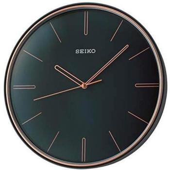 Blått minimalistiskt väggur från Seiko QXA739L