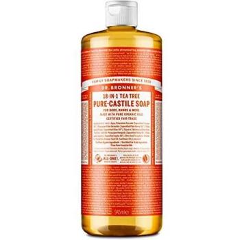 Jabón Tea Tree Líquido Vegano 945ml Dr. Bronner's