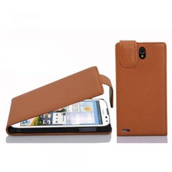 Cadorabo Cover Wallet Huawei Ascend G610 Similpelle Marrone