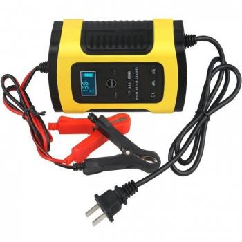 Vollautomatisches Auto-Batterieladegerät 110V-220V 12V 6A mit LCD für Blei-Säure-Batterien