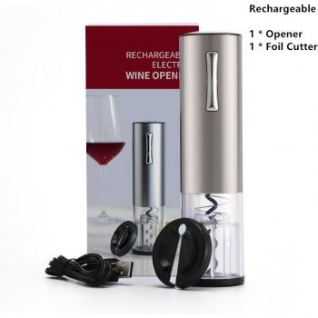Automatic Wine Corkscrew with Foil Cutter