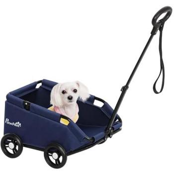 PawsPorta Mini – Carrito de Mascotas con Barra Ajustable