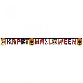 Girlande Partykette Happy Halloween 180 × 15 cm Kinder Deko Mottoparty