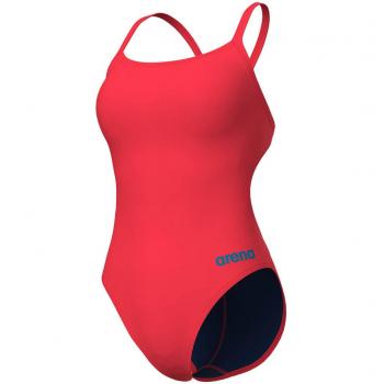 Bañador Arena Team Swimsuit Coral para Mujer