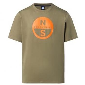 T-shirt North Sails Stampa Grande Colore Verde XL