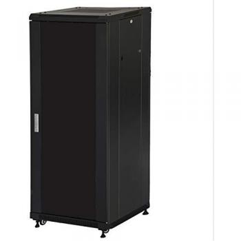 LINK ARMADIO RACK 19' 27U (A) 1388 (L) 600 (P) 1000 COLORE NERO PORTA VETRO