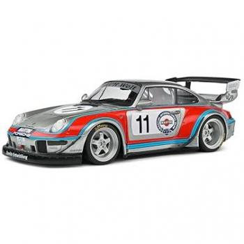 RWB 2020 Martini-Kamiwaza Racing Kit – Silver Metallic 1/18 Model Car