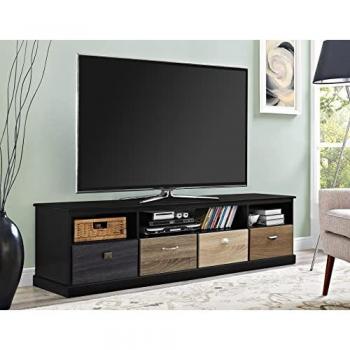 Dorel Mercer TV Console 65inch Black Frame