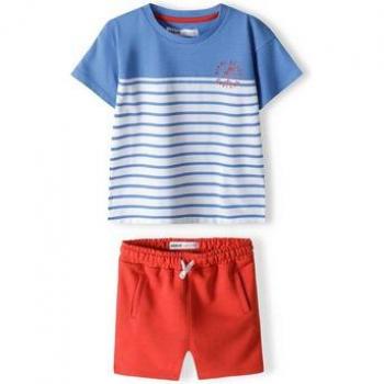 MINOTI T-Shirt & Sweatbermudas Set (12m-8y)