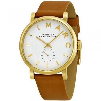 Marc Jacobs Damen Armbanduhr Analog Quartz Leder Modell MBM1316