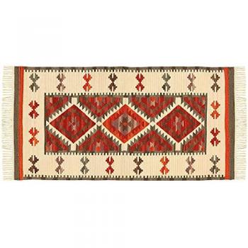 Alfombra Kilim India Hecha a Mano 200x140 cm