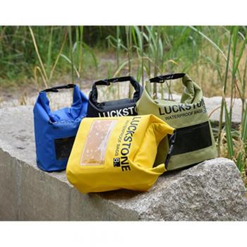 Bolso de Hombro Impermeable para Teléfono y Cámara 8L - Amarillo