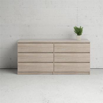 Naia 70 cm Aufbewahrungs‑Sideboard mit 6 Schubladen