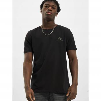 Alpha Industries Black Reflective Backprint Shirt