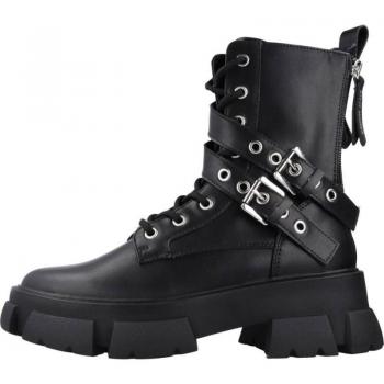 Botín de Moda Negro Steve Madden Traction