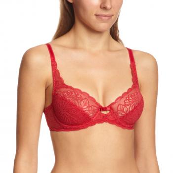 Triumph Women's Amourette Spotlight Underwire Bra, Mars Red, 32B