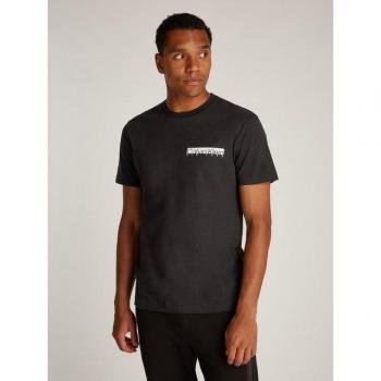 Maglietta Calvin Klein Jeans Box Logo Nero
