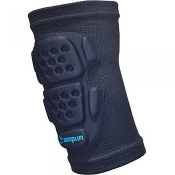Amplifi Flexibler leichter Knieschoner Kinder schwarz XS