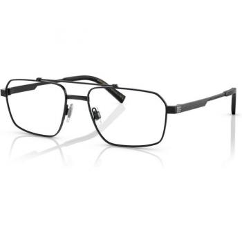 Dolce & Gabbana DG1345 1106 Men's Eyeglasses Black Size 54 (Frame Only) - Blue Light Block Available