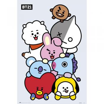 Affiche des personnages BT21