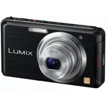 Panasonic Lumix DMC-FX90EG-K Digitalkamera mit WLAN und Touch-Display