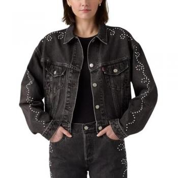 Veste Denim Levi’s Shrunken 90s – Noir – Femme – M