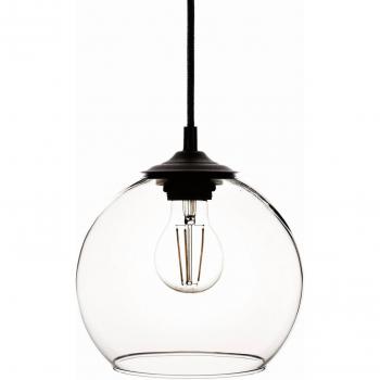 Solbika Ø 20cm Transparent Glass Pendant Light