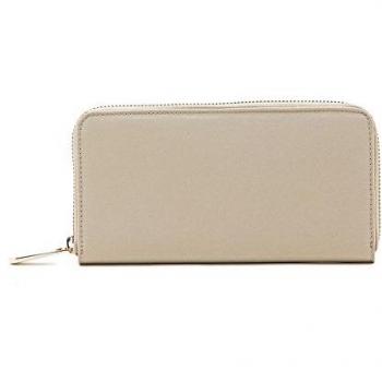 Borsa Portafoglio Soffietto Borbone Sabbia Lucido