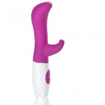 G‑Spot‑Deluxe‑Silikon‑Vibrationsgerät mit Klitoris‑Stimulation