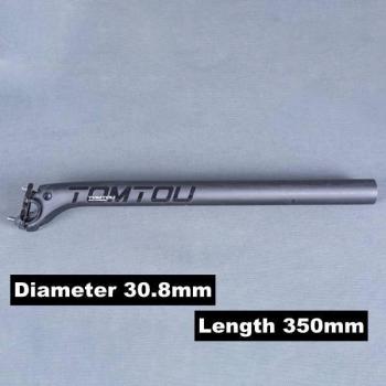 TOMTOU Rennrad MTB Sattelstütze UD Schwarz matt