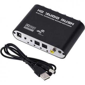 Dolby DTS/AC‑3 Decodificador Portátil 5.1