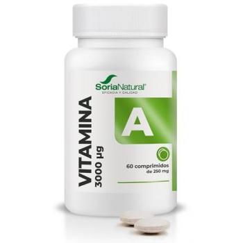 Pacote Família 5x Vitamina A Sustentada 60 comprimidos – Soria Natural
