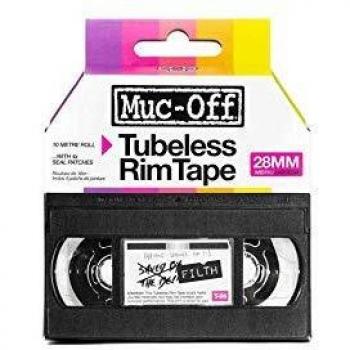 Muc-Off Tubeless Rim Tape - Transparent / 28mm / 10M