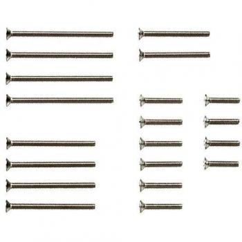 Tornillos Planos Inoxidables para Mini 4WD Tamiya GP.510