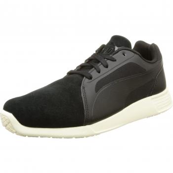 Puma ST Evo Suede Unisex Adults Athletic Sneakers - Black/Black, UK 8 (EU 42)