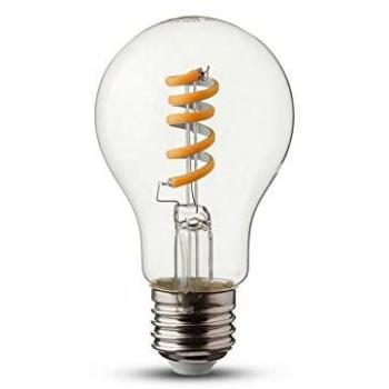 VT-2164-N Lampadina led 4W E27 Filamento a spirale 100LM/W A60 luce 3000K