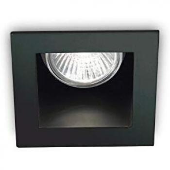 Funky Indoor Recessed Downlight Black GU10