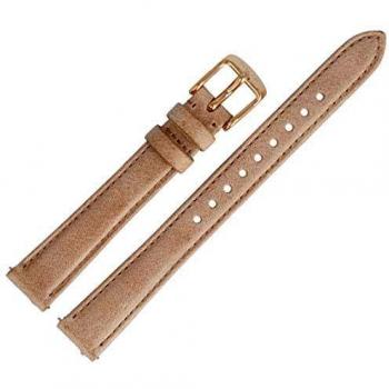 Fossil Leder Uhrenarmband 14mm Beige