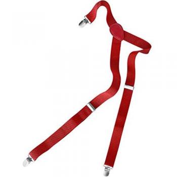 Tectake Red Simple Pants Support