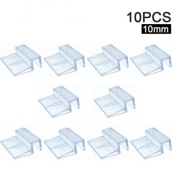Support de verre pour aquarium - 10 pièces, installation facile