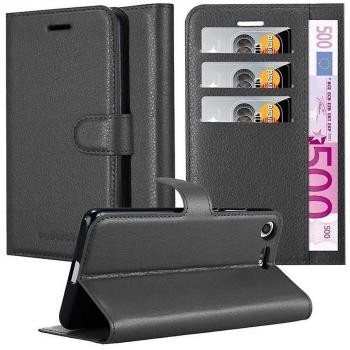 Tarjetero para Sony Xperia XZ PREMIUM (Negro Fantasma)