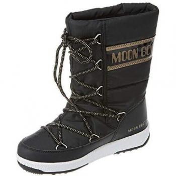 Moon-boot Junior Quilted WP Femme Noir-Cuivre 38 EU