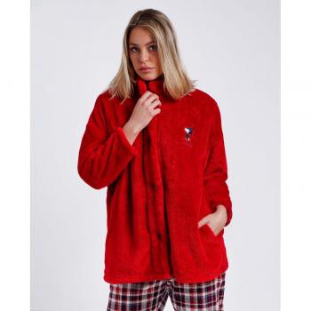 Bata cálida de manga larga “Snoopy Rojo” – Peanuts
