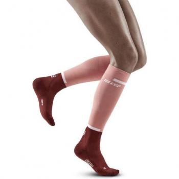 Hohe Kompressionsstrümpfe Running Damen CEP Compression V4