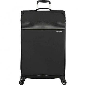 American Tourister Lite Ray Spinner 4 ruedas negro