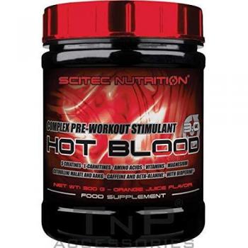 Scitec Nutrition 300g Hot Blood 3.0 – Sapore di Arancia