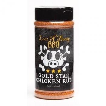 Condimento para pollo Loot N Booty 'Estrella Dorada' - 368g