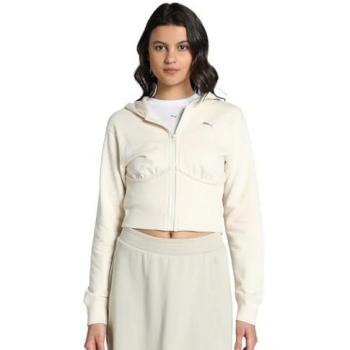 Camiseta Deportiva Puma “Cropped Dare” en Blanco – Femenina