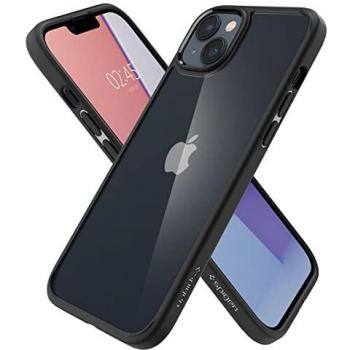 Spigen Crystal Hybrid Backcover für das iPhone 14 Plus - Schwarz