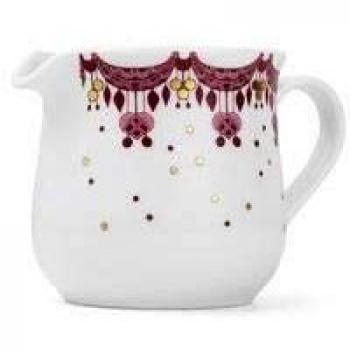 Saucière GUIRLANDE 500 ml couleur rouge – finition porcelaine – Bjørn Wiinblad